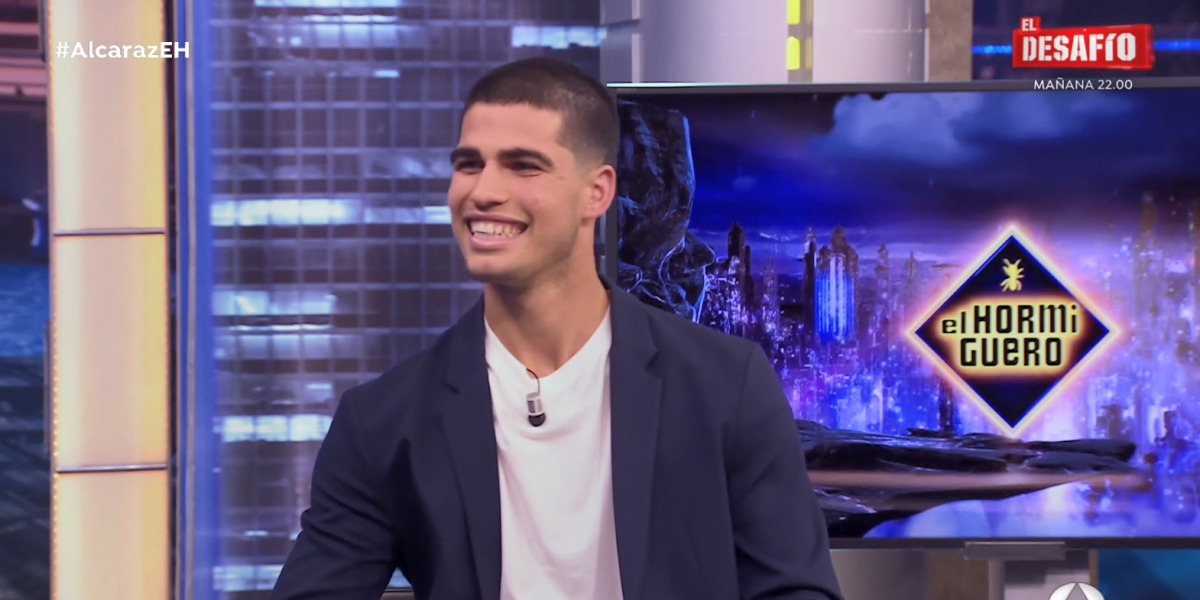 Carlos Alcaraz desvela cómo se llama a sí mismo mientras disputa un partido