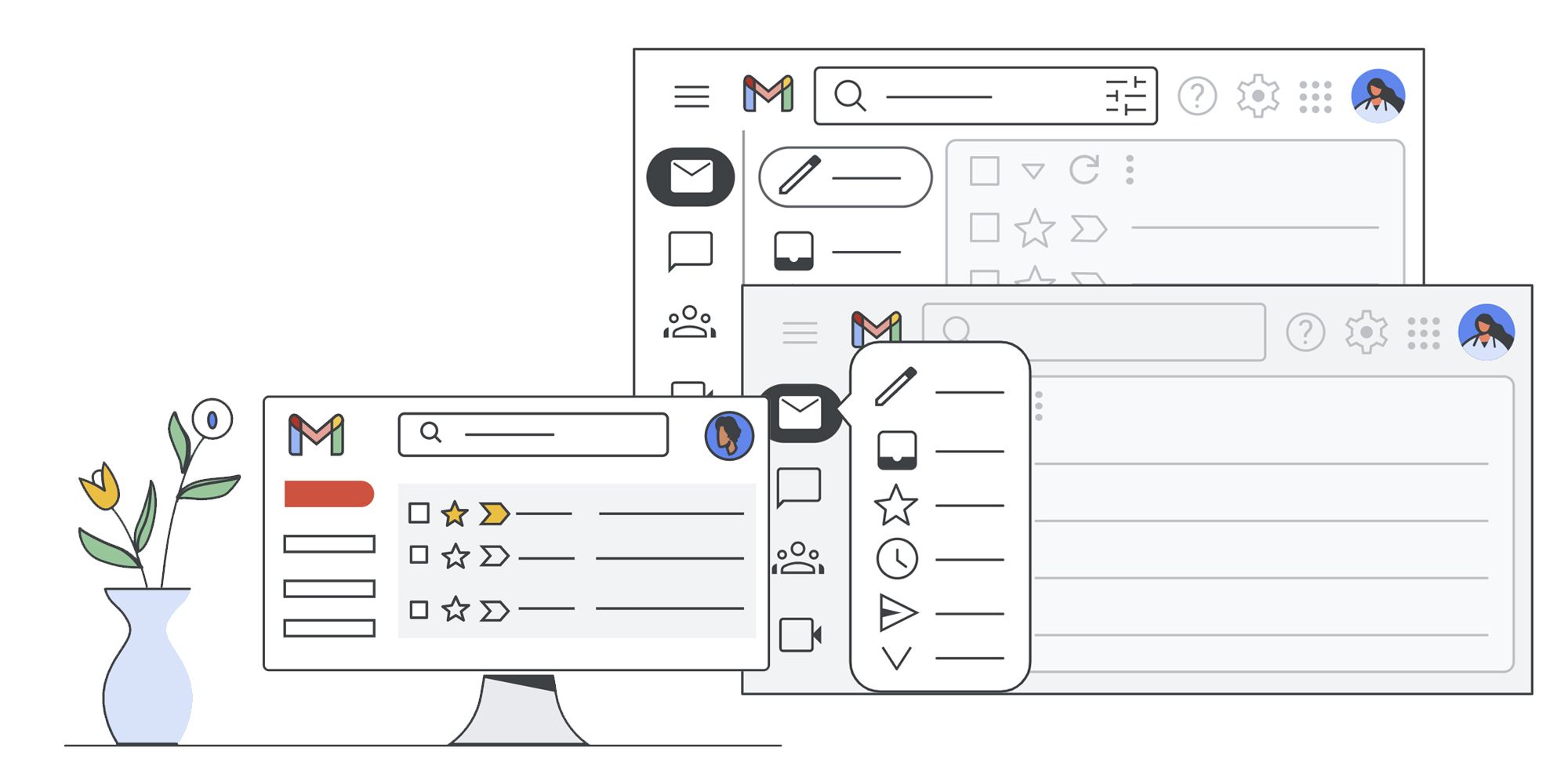 Cómo cambiar el diseño de la bandeja de entrada de Gmail