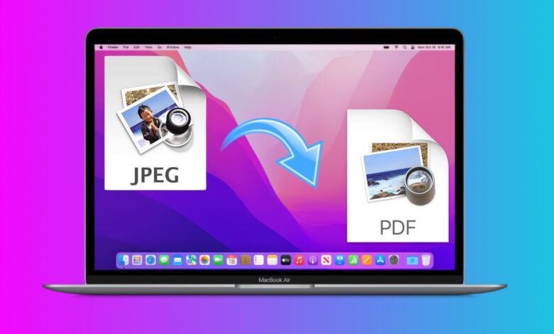 Cómo convertir una foto en un PDF en Mac