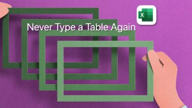 Cómo convertir una foto en una tabla de Excel (Android, iOS y macOS)