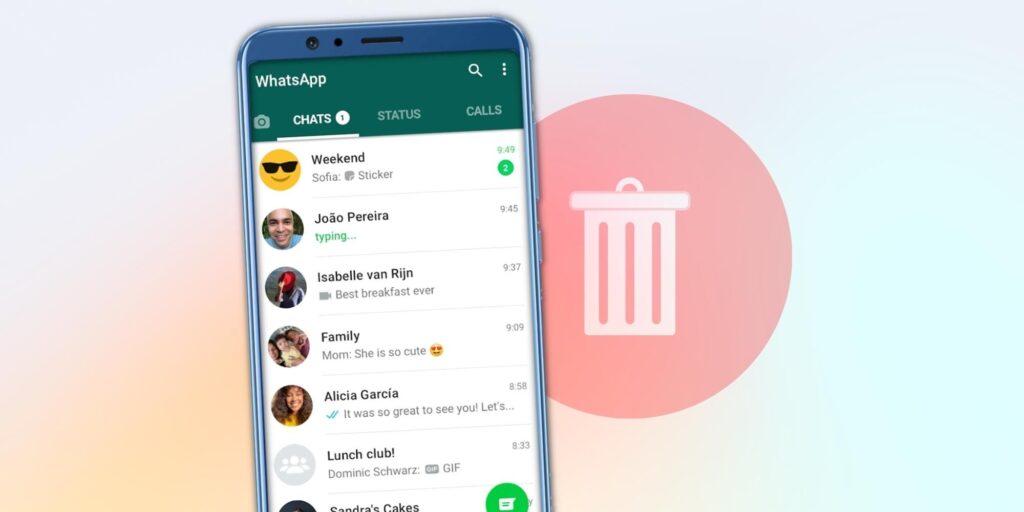 Cómo eliminar mensajes o chats completos en WhatsApp