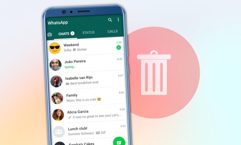 Cómo eliminar mensajes o chats completos en WhatsApp