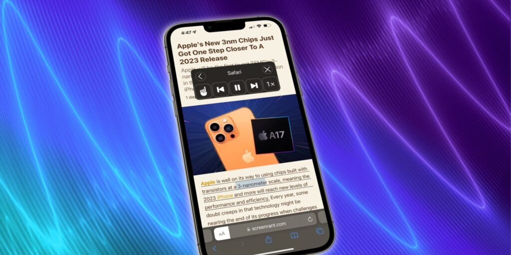 Cómo hacer que tu iPhone te lea