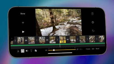 Cómo usar la opción de línea de tiempo de iMovie para recortar y reorganizar clips