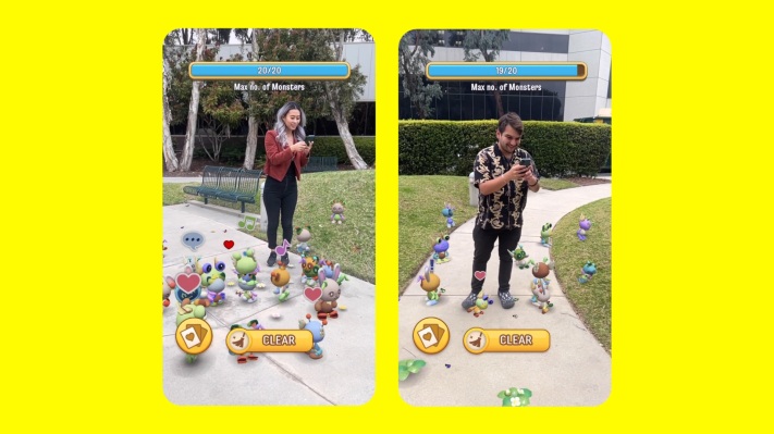 Con Lens Cloud, Snap ofrece servicios de back-end para su plataforma de desarrolladores