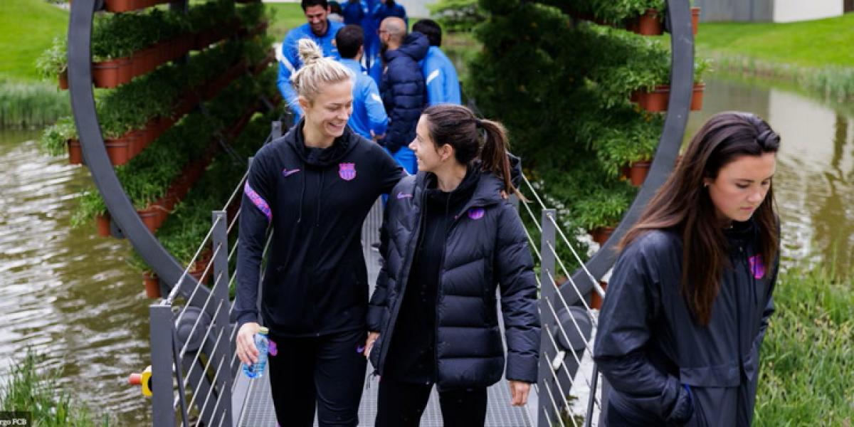 Conjura blaugrana antes de la final contra el Wolfsburgo