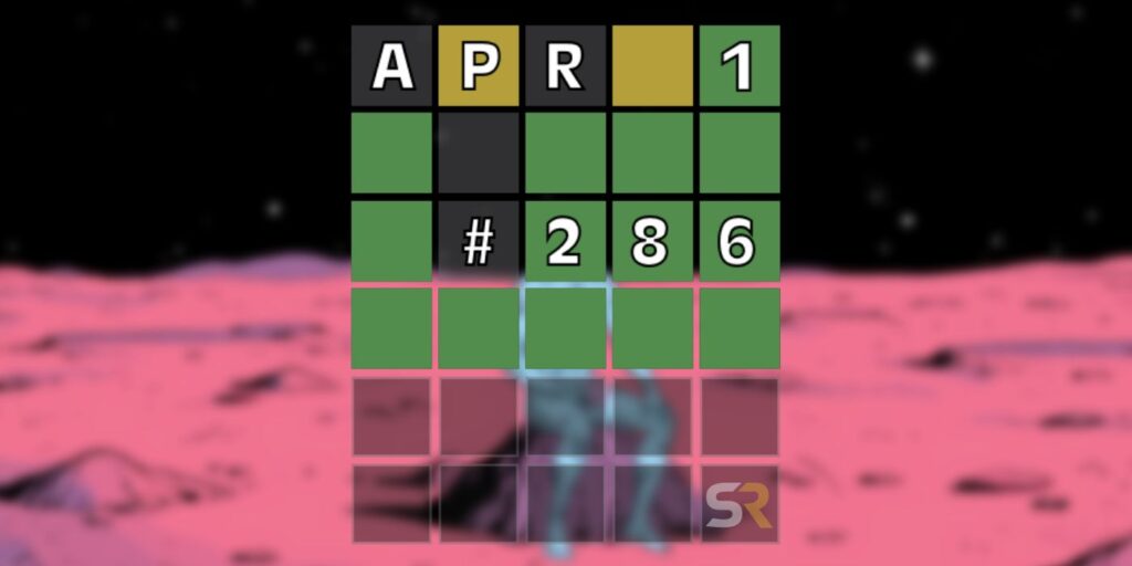 Consejos de Wordle de hoy (y respuesta) 1 de abril # 286