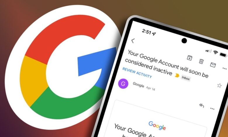 Correo electrónico de advertencia de cuenta inactiva de Google: ¿es una estafa?