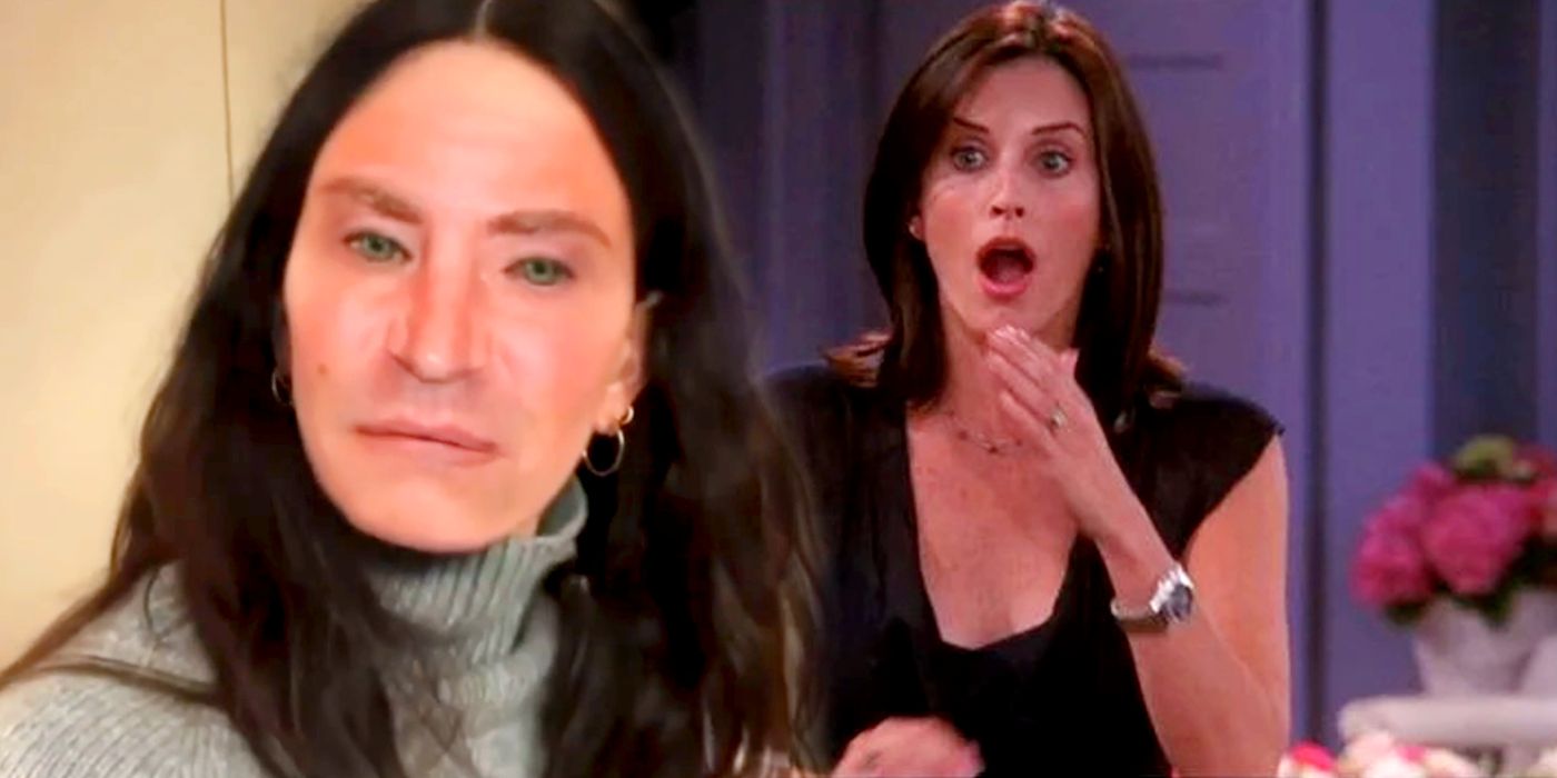 Courteney Cox prueba los filtros de amigos en un nuevo video y es horrible