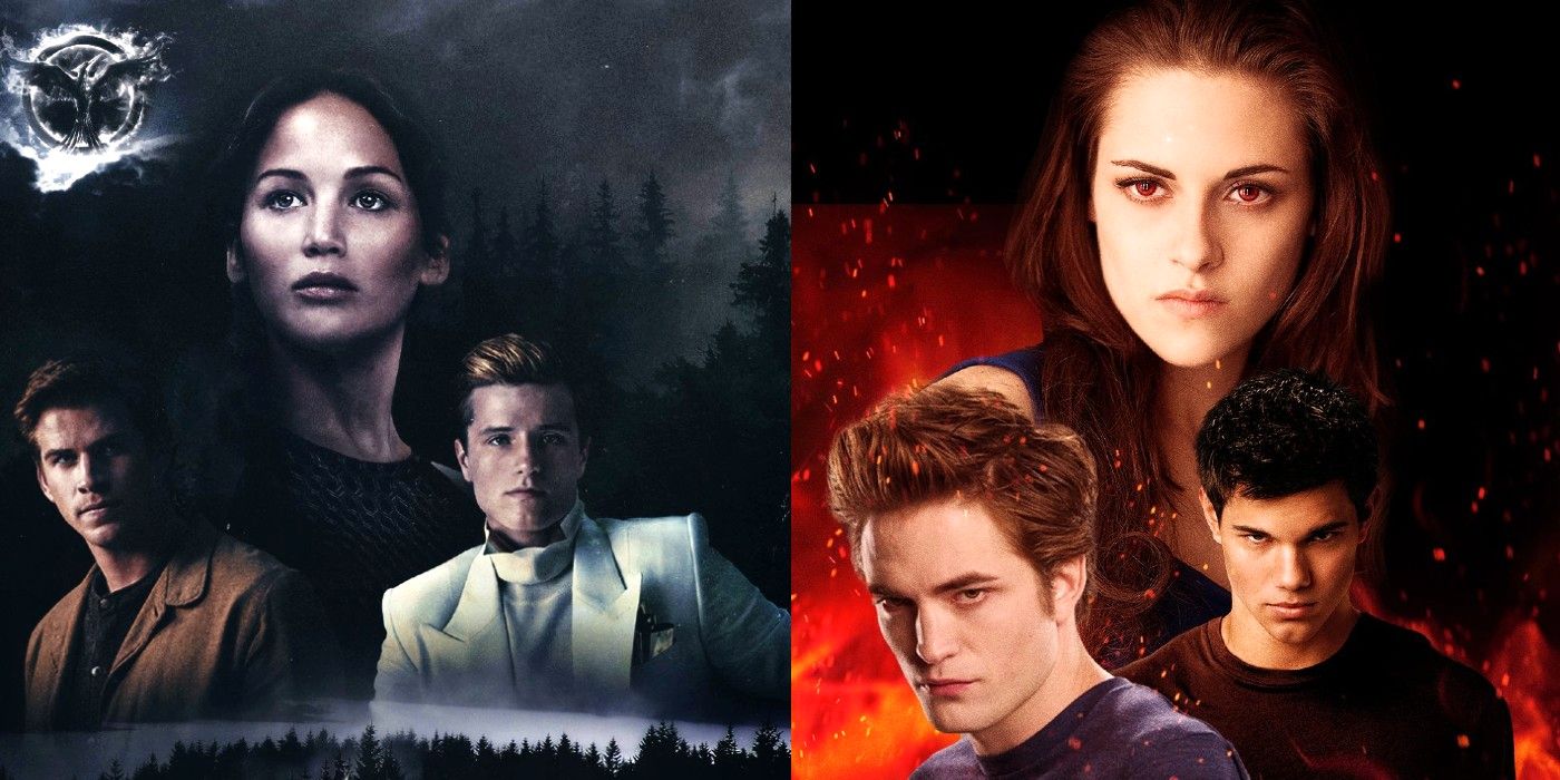 Crepúsculo y los juegos del hambre intercambian franquicias en los carteles del Día de los Inocentes