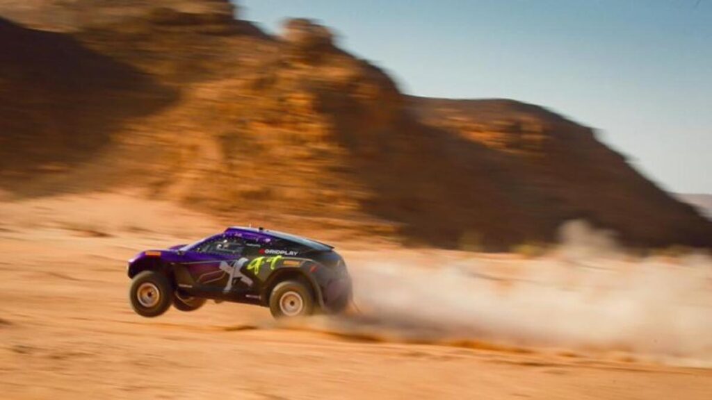 Cristina Gutiérrez y Loeb, los mejores en los libres del Desert XPrix