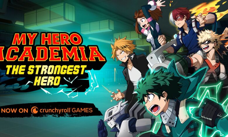 Crunchyroll celebra el acuerdo de My Hero Academia con eventos dentro del juego