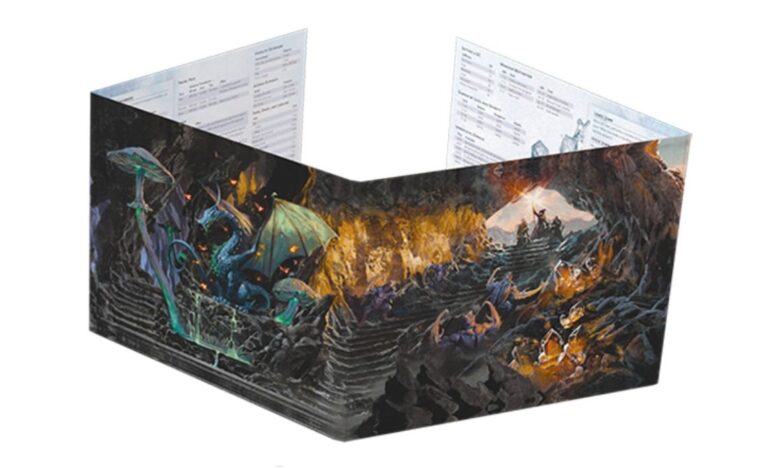 D&D: Cómo construir una pantalla DM personalizada
