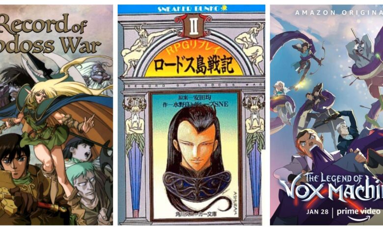 D&D: cómo el escenario del anime Lodoss presagió un papel crítico