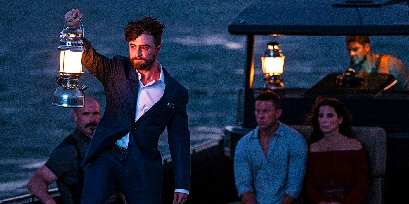 Daniel Radcliffe recuerda la hilarante historia de Lost City de Sandra Bullock