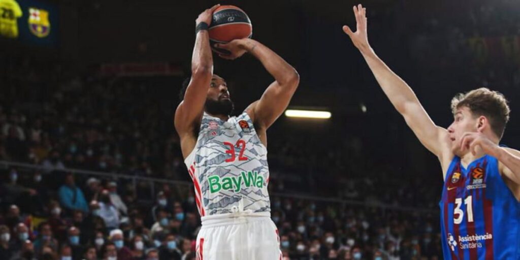Darrun Hilliard (Bayern) se perderá el resto de la serie frente al Barça