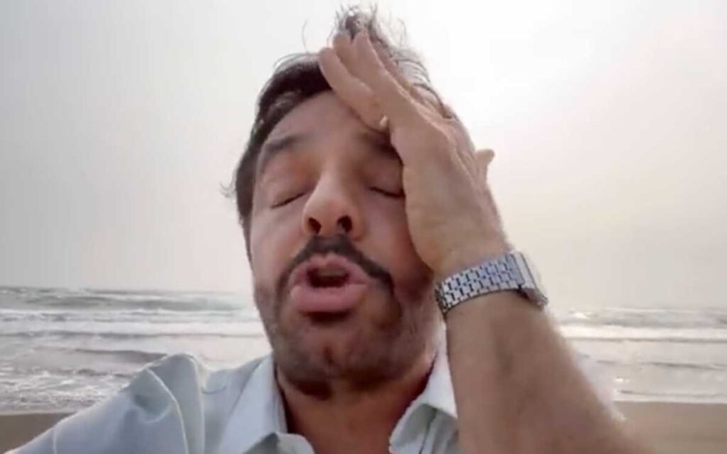 Derbez a AMLO: no hay que mentir, foto en Xcaret es de los Premios Platino