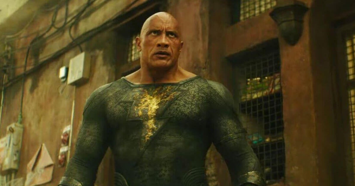 Descripción del tráiler de Black Adam de CinemaCon
