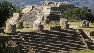 Descubren dos hornos de cal en la zona arqueológica de Monte Albán, Oaxaca