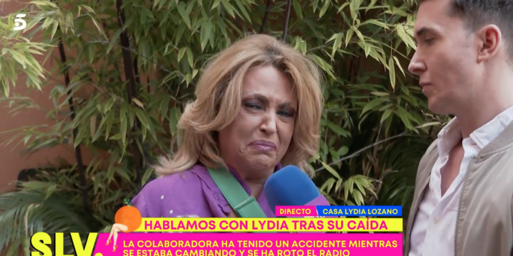 Después del accidente de Belén Esteban, Lydia Lozano se rompe el brazo