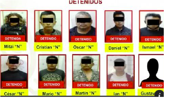 Detienen a 10 de un grupo de choque, los contrataron para ocasionar disturbios en cementera de Tula