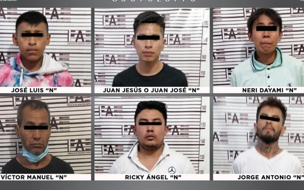 Detienen a 8 presuntos involucrados en masacre de Tultepec