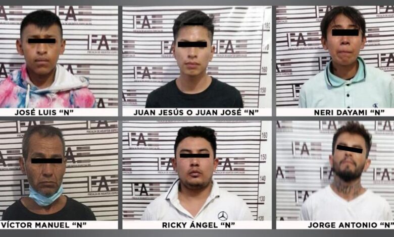 Detienen a 8 presuntos involucrados en masacre de Tultepec