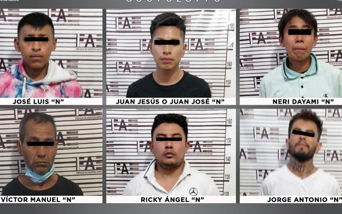 Detienen a 8 presuntos involucrados en masacre de Tultepec