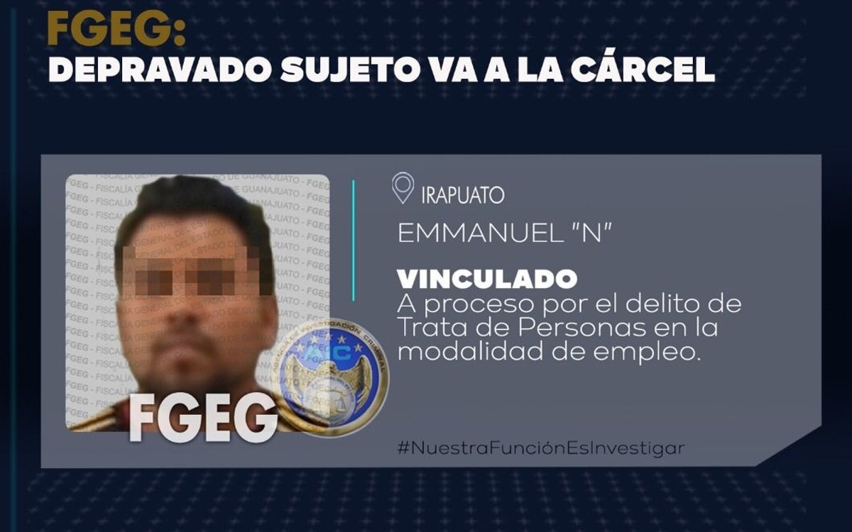 Detienen a sujeto que ofrecía empleo por Facebook y explotaba sexualmente a mujeres en GTO
