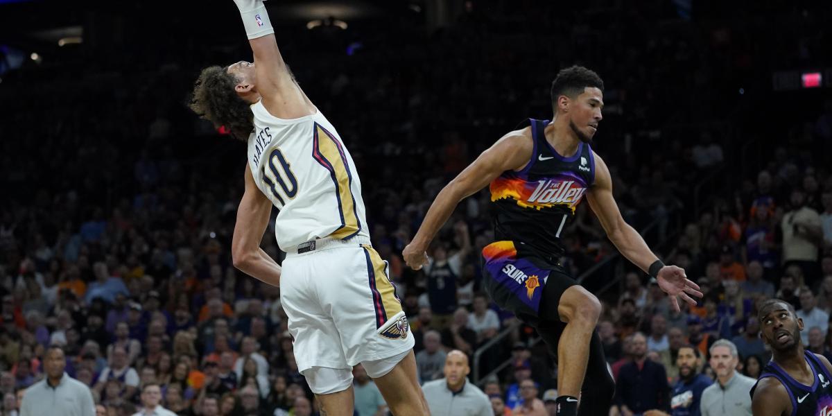 Devin Booker será baja de dos a tres semanas por lesión