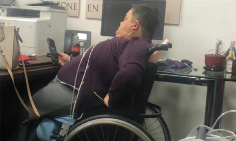 Diputada llega con oxígeno por neumonía al Congreso para votar Reforma Eléctrica, pero Morena cambió fecha