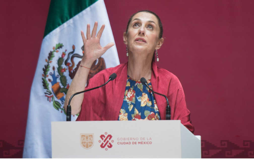 Diputados del PAN denuncian ante la FGR a Sheinbaum por violar veda electoral