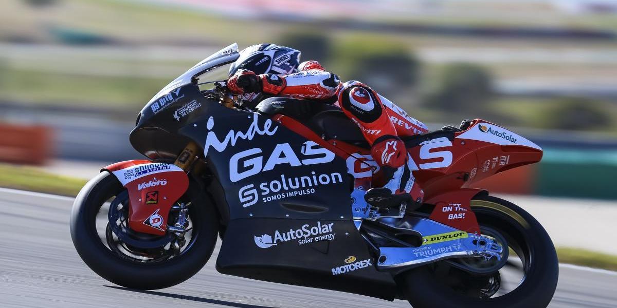 Dixon, mejor tiempo, tras cancelar el mejor giro de Aldeguer