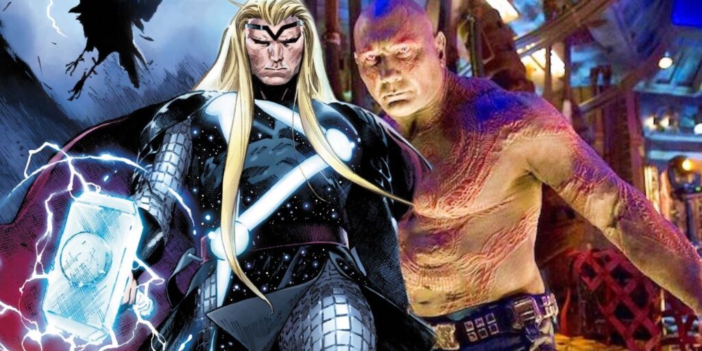 Drax de Guardianes de la Galaxia puede levantar Mjolnir (bajo una condición)