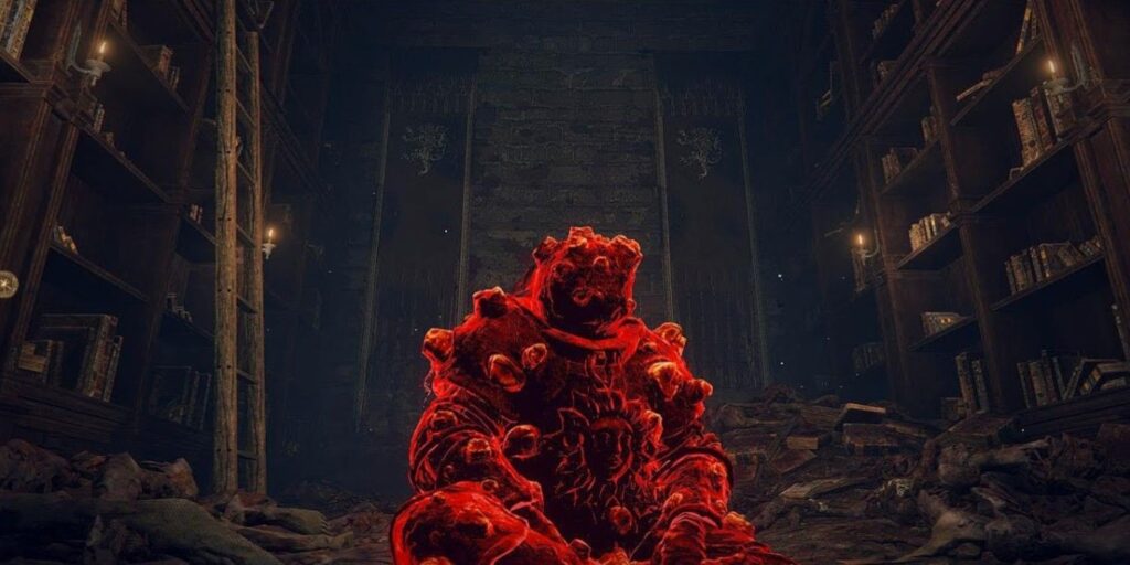 Dung Eater de Elden Ring es su personaje más aterrador