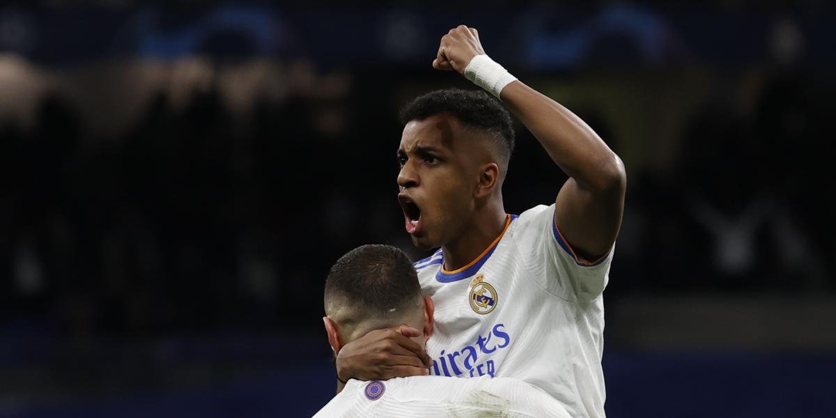 El 1-3 de Rodrygo, elegido el mejor gol de la semana en Champions