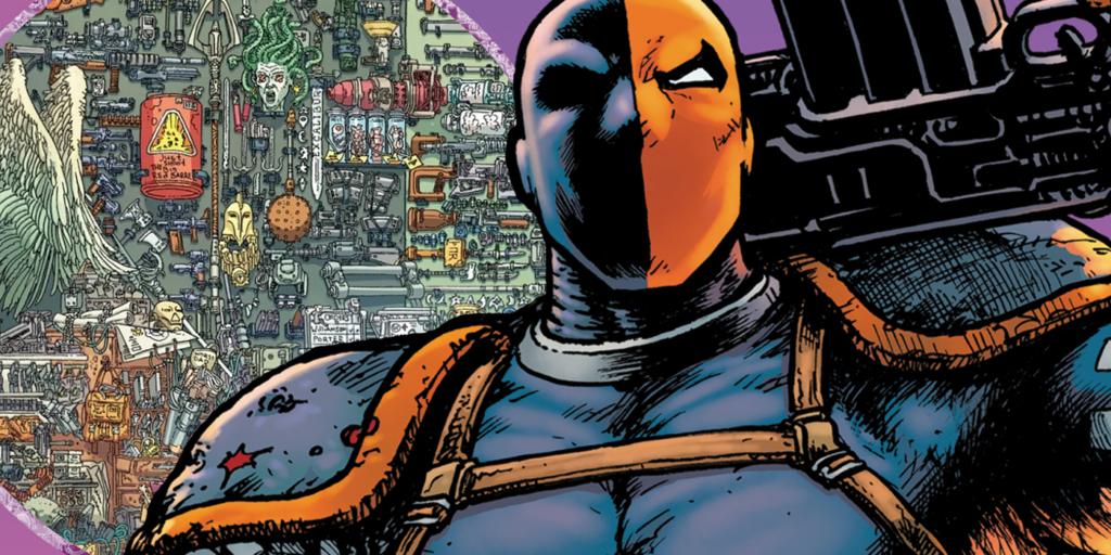 El Arsenal de Deathstroke es el tributo definitivo a DC Fandom en una nueva portada