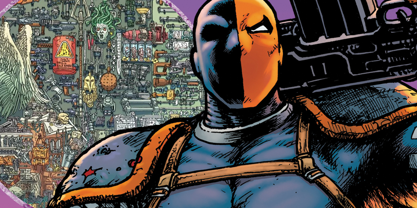 El Arsenal de Deathstroke es el tributo definitivo a DC Fandom en una nueva portada