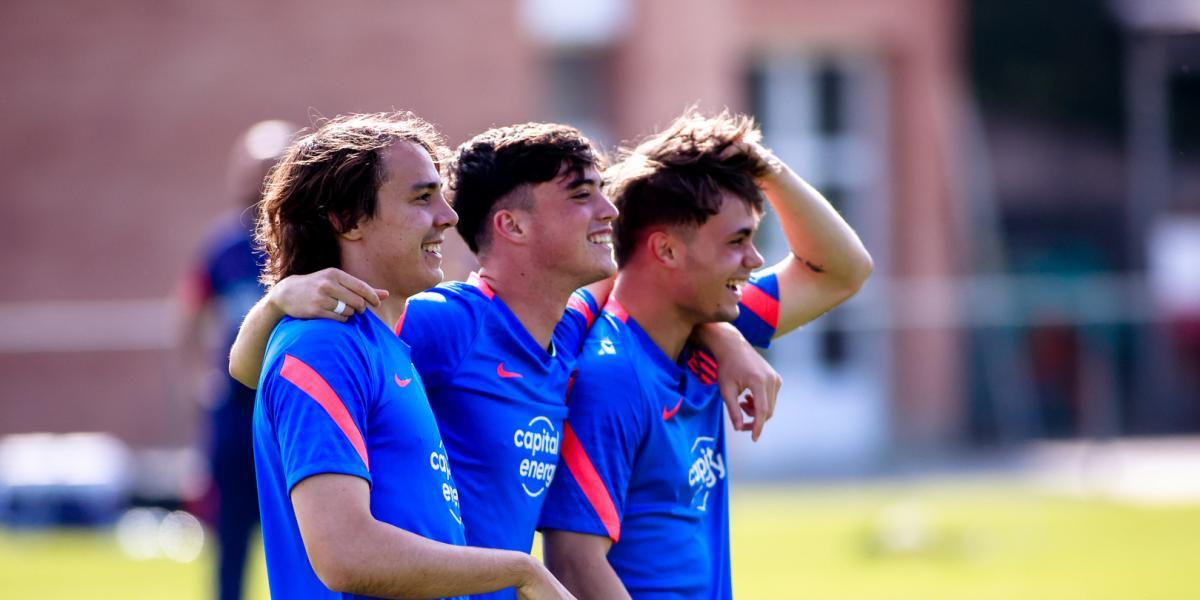 El Atlético, a por la final de la Champions Juvenil