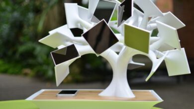 El Electree+, un árbol de bonsái con carga por inducción y energía solar, llega a Kickstarter