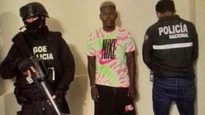 El Loco Cortez, goleador de la liga ecuatoriana, detenido por presuntos vínculos con una banda criminal