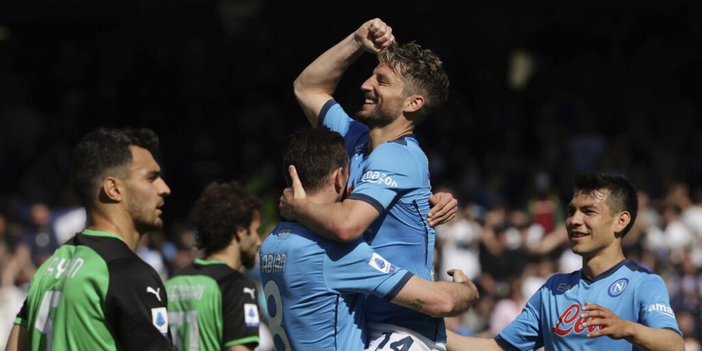 El Nápoles le mete un set al Sassuolo y busca la misión imposible