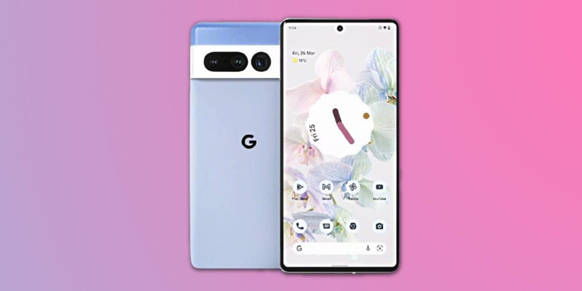 El Pixel 7 Pro de Google se ve impresionante en estos nuevos renders conceptuales