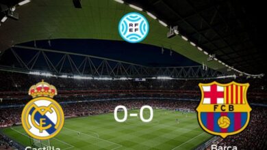 El RM Castilla y el Barcelona B se reparten los puntos en un partido sin goles (0-0)