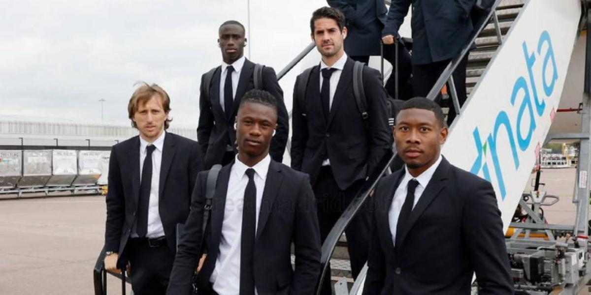 El Real Madrid ya está en Manchester