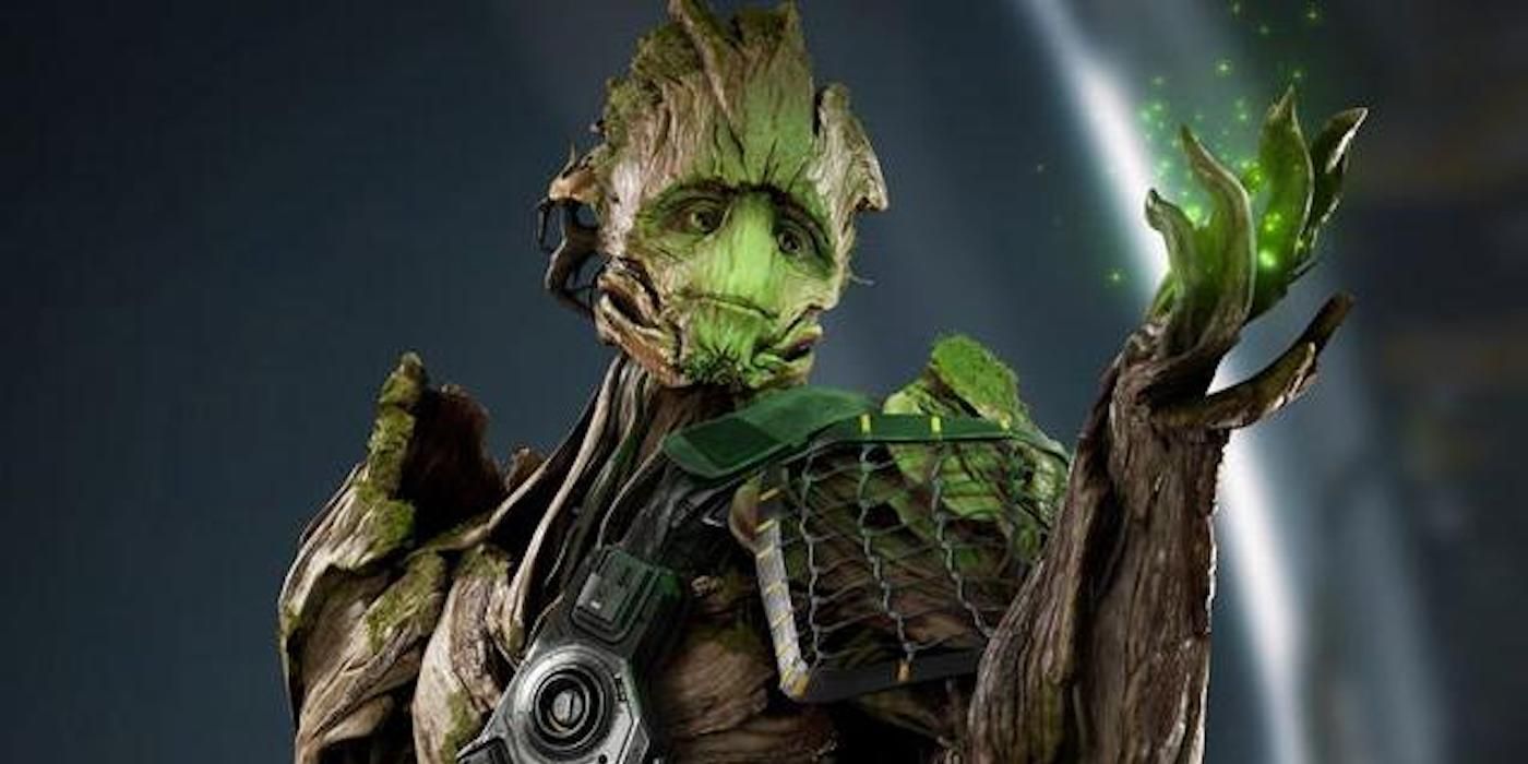 El actor Groot de GOTG Game repitió una sola línea 1600 veces