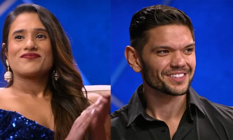 El amor es ciego: Deepti y Kyle alimentan los rumores de citas en Coachella