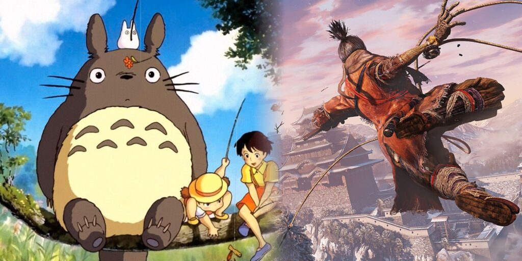 El arte de Mi vecino Totoro celebra Sekiro: Shadows Die Twice