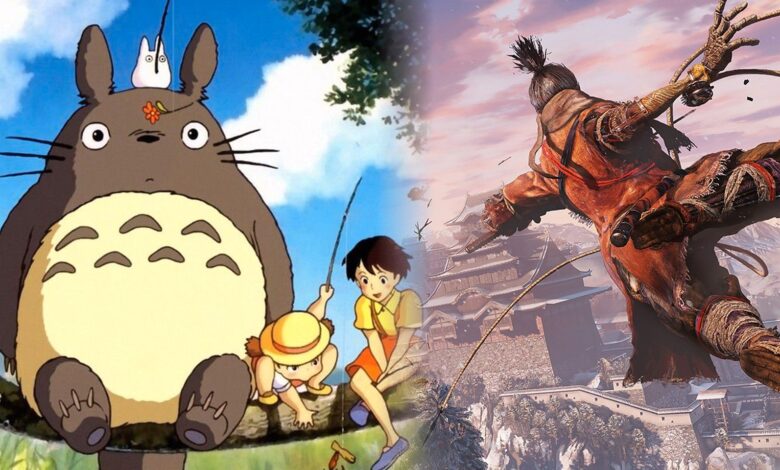 El arte de Mi vecino Totoro celebra Sekiro: Shadows Die Twice