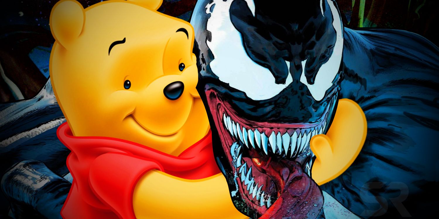 El aterrador crossover de Venom y Winnie The Pooh es demasiado perfecto para las palabras